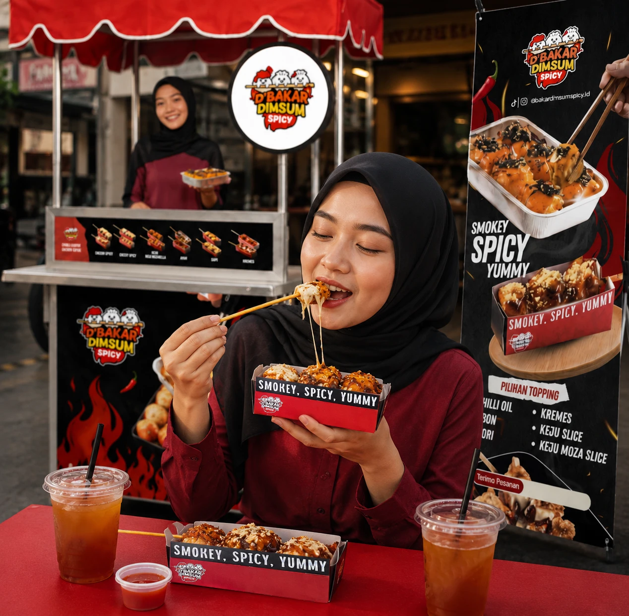 Estimasi Modal & Analisa Usaha Kemitraan D'Bakar Dimsum Spicy 2026